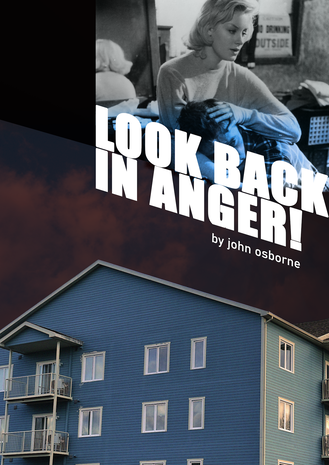 Black 'Look Back in Anger' poster