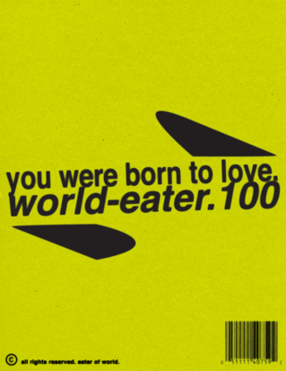 Yellow world-eater-100 poster